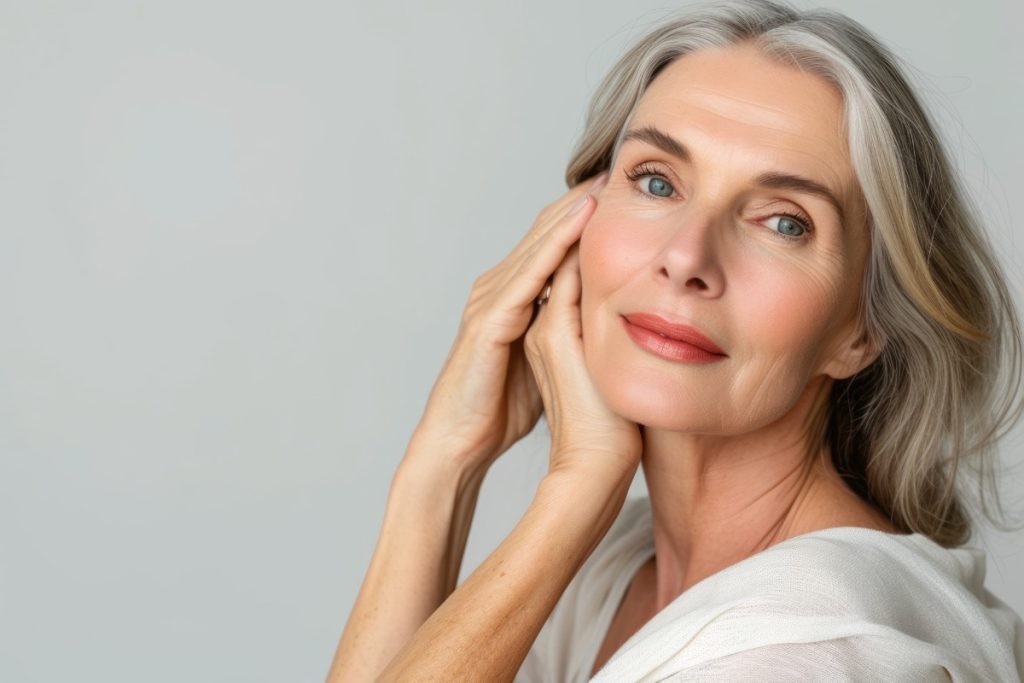 Beautiful mature woman in her 50s