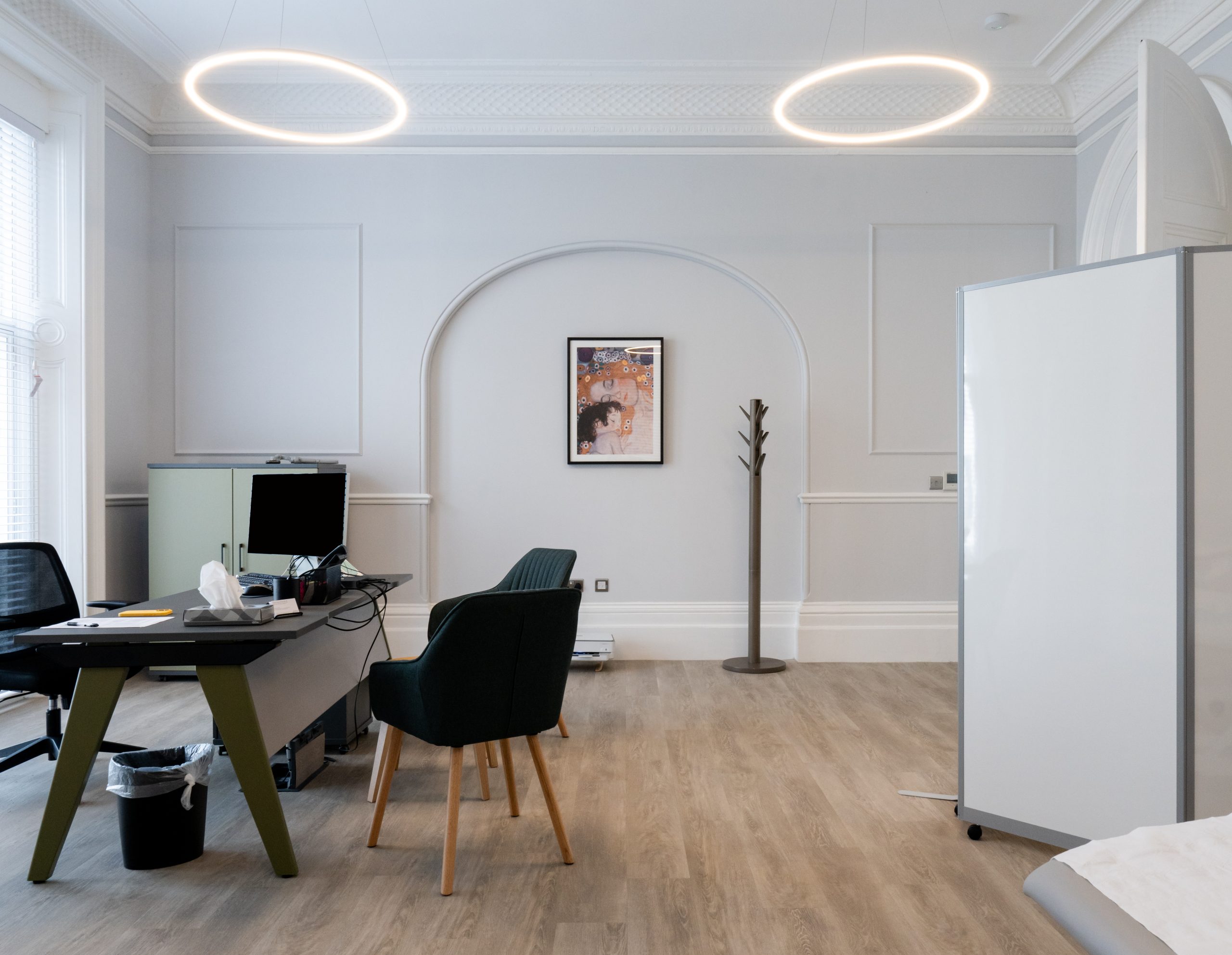 Obstetrician Dr Berrin Tezcan with new born baby