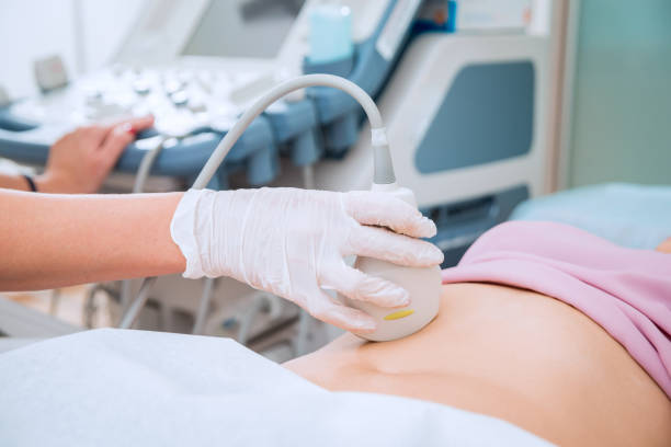 Dr Berrin Tezcan - Ultrasound consultation with patient